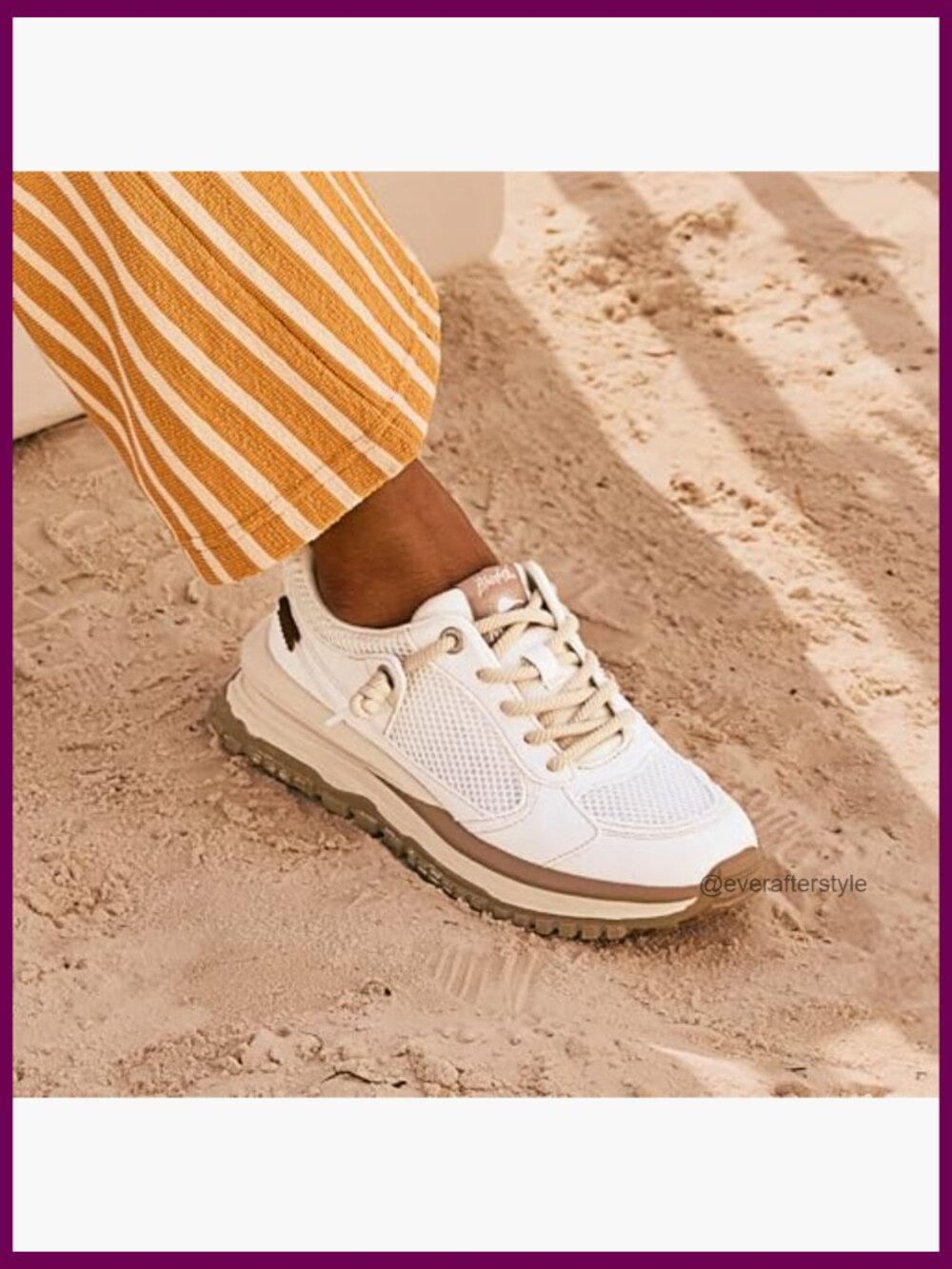 Slip-On Fashion Sneakers with Platform Heel, Cushioned, Round Toe - Picture 3 of 7